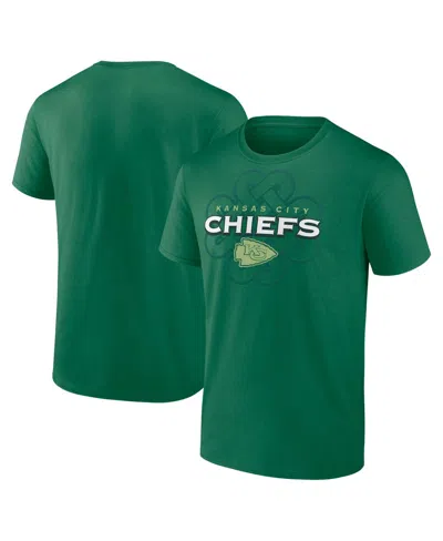 Fanatics Men's Kelly Green Kansas City Chiefs Celtic Luck T-shirt