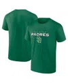 Fanatics Men's Kelly Green San Diego Padres Celtic Luck T-shirt In Kelly Green