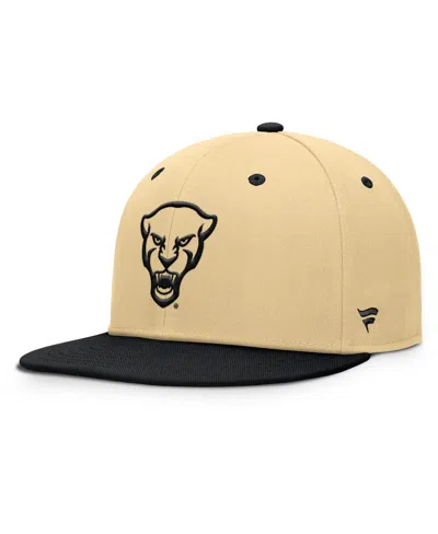 Fanatics Men's Khaki/black Pitt Panthers Balance Fitted Hat In Multi
