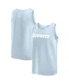 Fanatics Men's Light Blue Los Angeles Dodgers Elements Tank Top In Light Blue