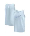 Fanatics Men's Light Blue Detroit Tigers Elements Tank Top In Blue