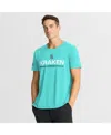 Fanatics Men's Light Blue Seattle Kraken Authentic Pro Rink Tech T-shirt In Blue