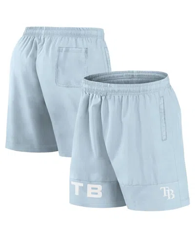 Fanatics Men's Light Blue Tampa Bay Rays Elements Swim Shorts