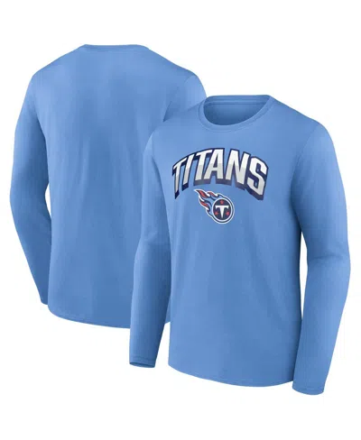 Fanatics Men's Light Blue Tennessee Titans Long Sleeve T-shirt