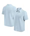 Fanatics Men's Light Blue Philadelphia Phillies Front Office Button-up Shirt In Light Blue