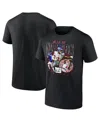 Fanatics Men's Malik Nabers Black New York Giants Notorious Player Graphic T-shirt In Black