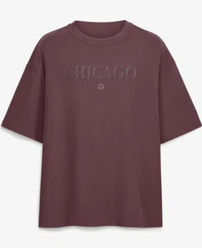 Fanatics Men's Maroon Chicago Cubs Elements T-shirt In Burgundy