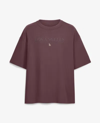 Fanatics Men's Maroon Los Angeles Dodgers Elements T-shirt In Brown