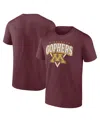 Fanatics Men's Maroon Minnesota Golden Gophers Modern Tri T-shirt In Maroon