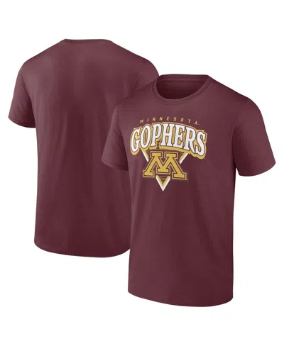 Fanatics Men's Maroon Minnesota Golden Gophers Modern Tri T-shirt