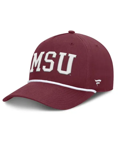 Fanatics Men's Maroon Mississippi State Bulldogs Foul Ball Rope Adjustable Hat