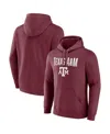 Fanatics Men's Maroon Texas A&m Aggies Team Lockup Pullover Hoodie In Maroon