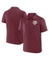 Fanatics Men's Maroon Texas A&m Aggies Victory Calls Stripe Polo Shirt In Burgundy