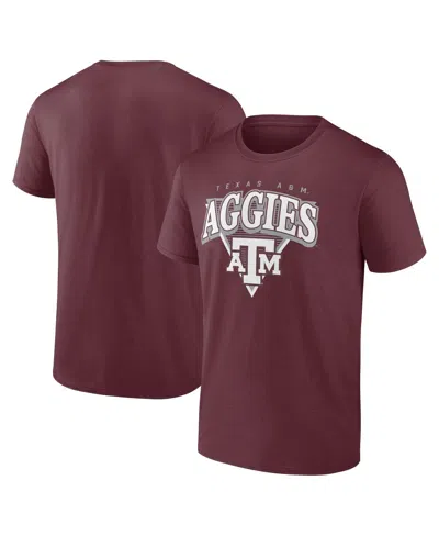 Fanatics Men's Maroon Texas A M Aggies Modern Tri T-shirt
