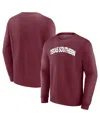 Fanatics Men's Maroon Texas Southern Tigers Short Name Pullover Sweatshirt In Burgundy