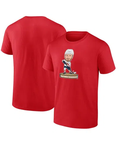 Fanatics Men's Matthew Tkachuk Red Florida Panthers Player Bobblehead T-shirt