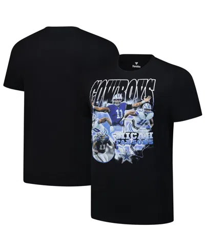 Fanatics Men's Micah Parsons Black Dallas Cowboys Notorious Player Graphic T-shirt