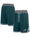 Fanatics Men's Midnight Green Philadelphia Eagles Elements Future Ground Shorts In Midnight Green