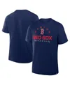 Fanatics Men's Navy Boston Red Sox Clubhouse Legacy Primary Play T-shirt In Blue
