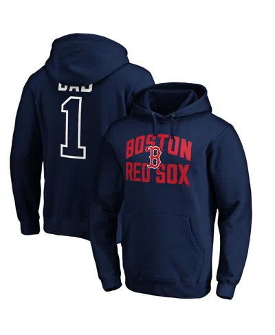 Fanatics Men's Navy Boston Red Sox Father's Day 1 Dad Pullover Hoodie