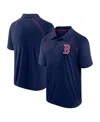 Fanatics Men's Navy Boston Red Sox Strong Alone Raglan Polo In Navy
