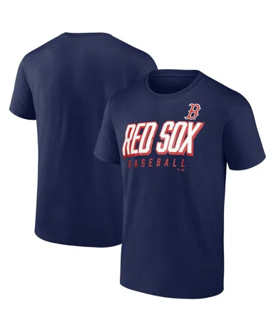 Fanatics Men's Navy Boston Red Sox Team Logo T-shirt In Blue