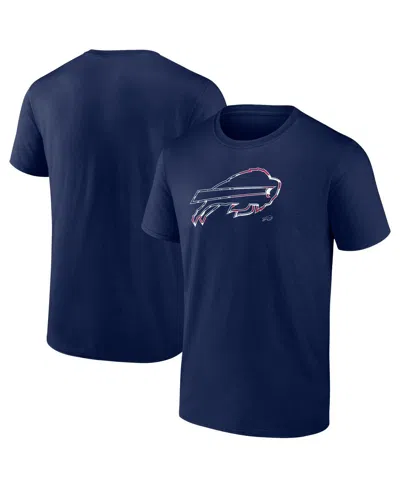 Fanatics Men's Navy Buffalo Bills Big Tall Americana T-shirt In Blue