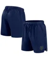 Fanatics Men's Navy Chicago Bears Front Office Woven Shorts In Navy