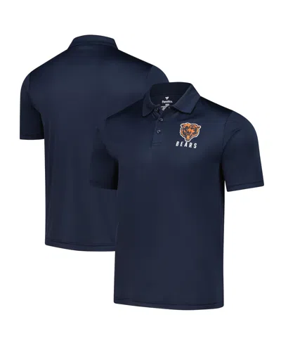 Fanatics Men's Navy Chicago Bears Polo Shirt In Blue