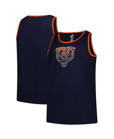 Fanatics Men's Navy Chicago Bears Unmatched Success Tank Top In Blue