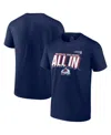Fanatics Men's Navy Colorado Avalanche 2024 Stanley Cup Playoffs Slogan T-shirt In Navy
