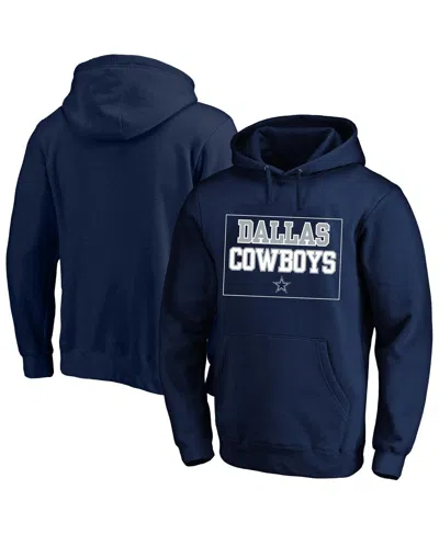 Fanatics Men's Navy Dallas Cowboys Big Tall Fleece Hoodie In Blue