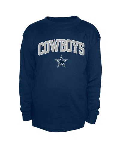 Fanatics Men's Navy Dallas Cowboys Big Tall Thermal Long Sleeve T-shirt
