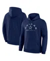 Fanatics Men's Navy Dallas Cowboys Delay Of Game Legacy Pullover Hoodie In Blue