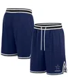 Fanatics Men's Navy Dallas Cowboys Elements Future Ground Mesh Shorts