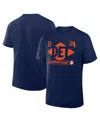 Fanatics Men's Navy Detroit Tigers 2025 Spring Training Grapefruit League True Icon T-shirt In Navy