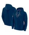 Fanatics Men's Navy Houston Texans Elements Pace Fleece Pullover Hoodie In Navy