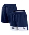 Fanatics Men's Navy Houston Texans Elements Shorts In Blue