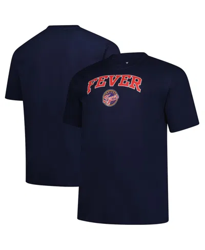 Fanatics Men's Navy Indiana Fever Big Tall Arch Logo T-shirt In Blue