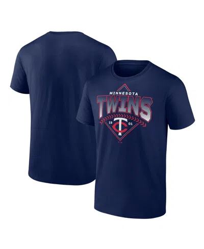 Fanatics Men's Navy Minnesota Twins Ahead In The Count T-shirt
