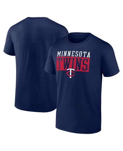 Fanatics Men's Navy Minnesota Twins Hard To Beat T-shirt