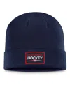Fanatics Men's Navy Montreal Canadiens Authentic Pro Cuffed Knit Hat In Navy