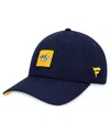Fanatics Men's Navy Nashville Predators Authentic Pro Rink Adjustable Hat