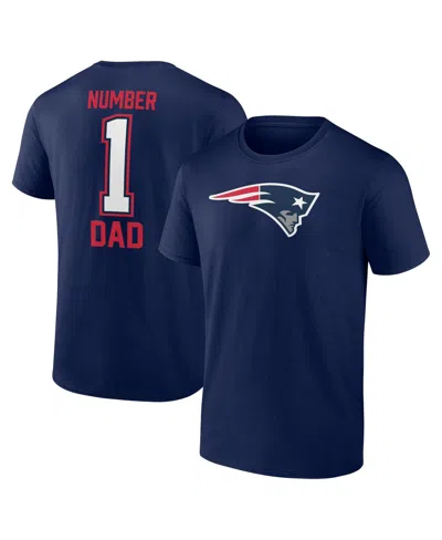 Fanatics Men's Navy New England Patriots Father's Day T-shirt