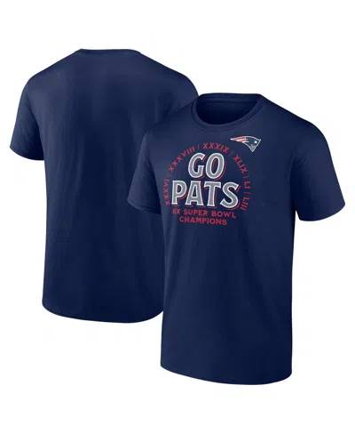 Fanatics Men's Navy New England Patriots Hometown Offensive Drive T-shirt