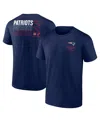 Fanatics Men's Navy New England Patriots Repeat Stats T-shirt In Navy