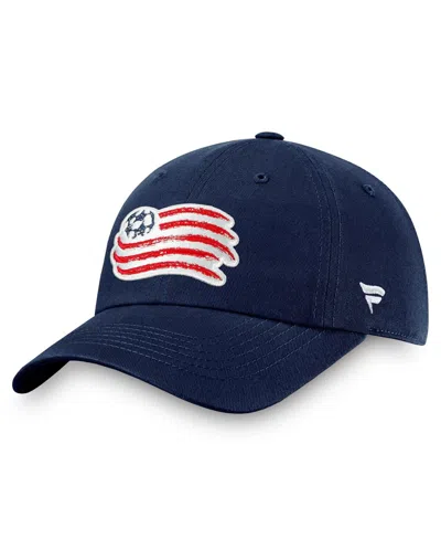 Fanatics Men's Navy New England Revolution Adjustable Hat In Blue