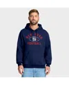 Fanatics Men's Navy New York Giants Fumblerooski Legacy Pullover Hoodie In Blue