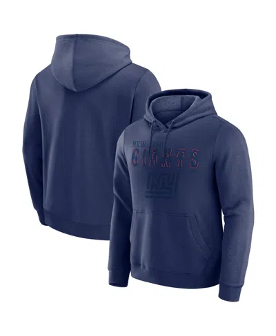 Fanatics Men's Navy New York Giants Hoodie In Blue