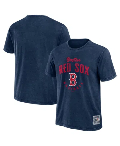 Fanatics Men's Navy New York Mets Cooperstown Collection Washed T-shirt